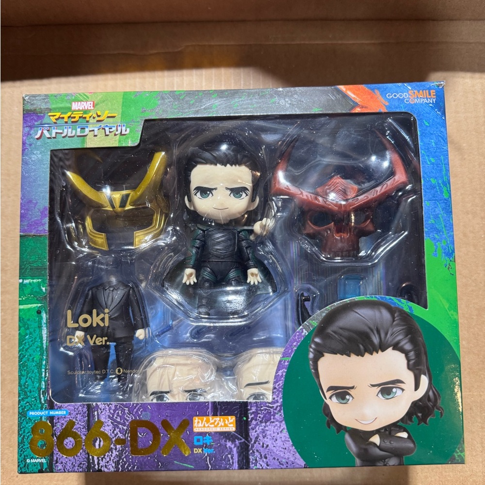 NENDOROID Loki Figure and Accessories - Thor Ragnorak
